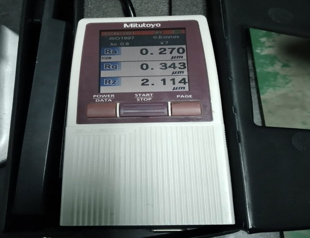 Messtechnik & Endkontrolle (QC) — Maschine 4